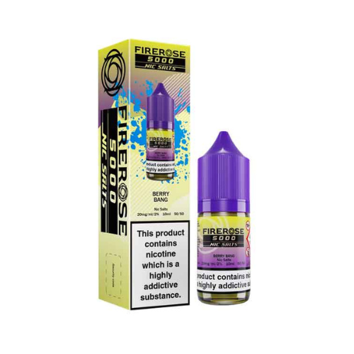 Elux Fire Rose 5000 - Berry Bang - Nic Salt E-Liquid – 10ml